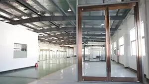 الباب المتوازن بنظام ذراع الارتكاز المحوري المنزلق
